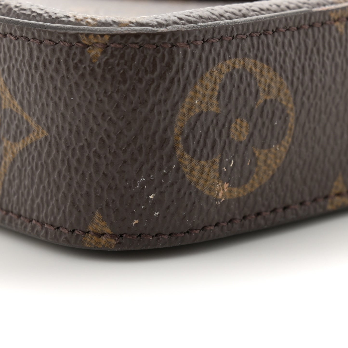 Monogram Pochette Felicie Chain Wallet Fuchsia