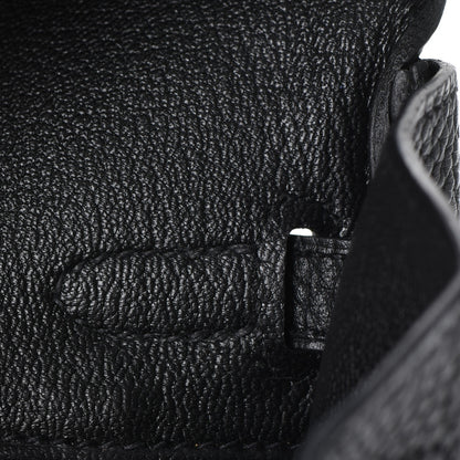 Hermes Togo Birkin 25 Black 12 of 36