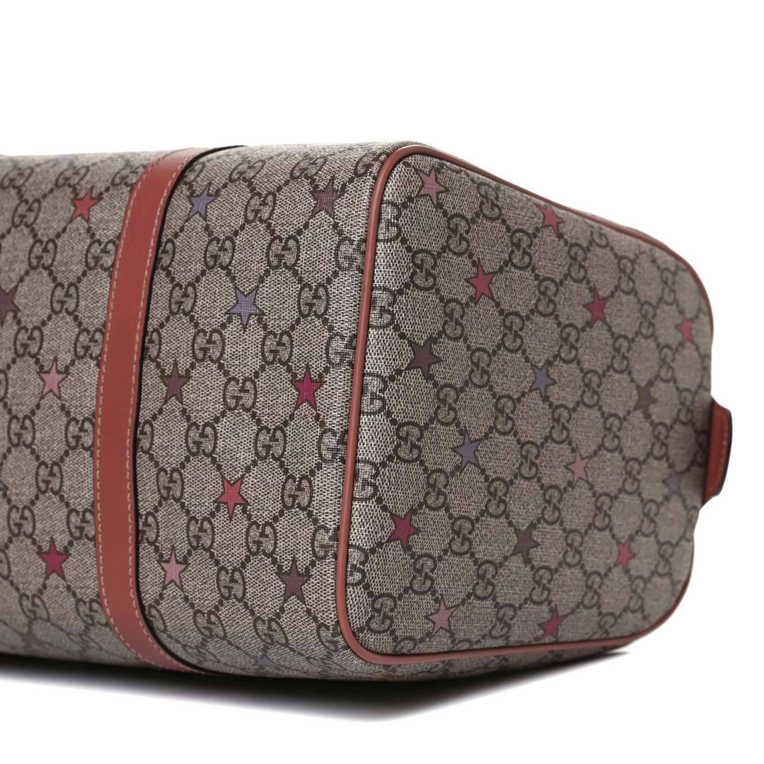 Gucci GG Supreme Stars Medium Joy Boston Pink 11 of 14