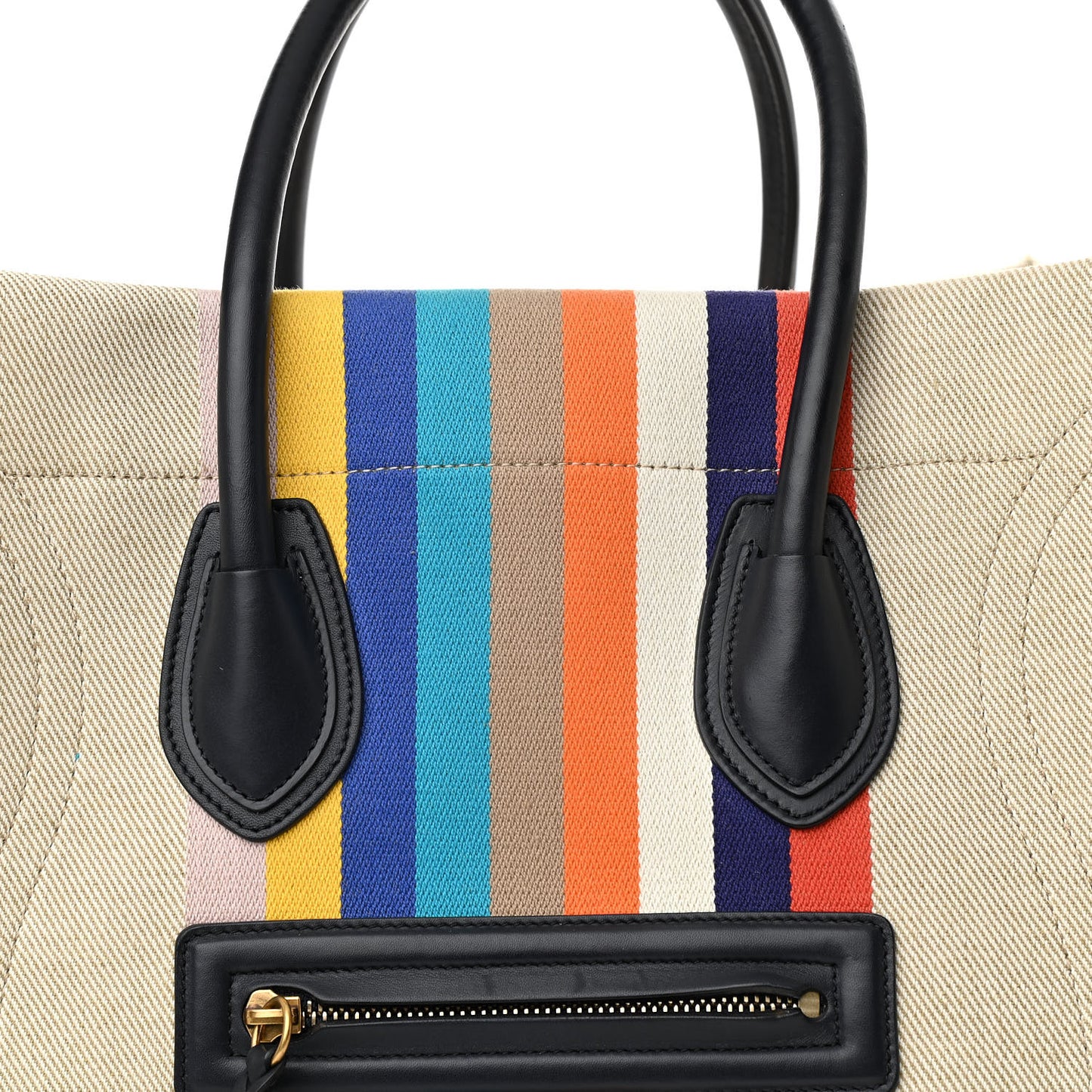 Cotton Canvas Medium Phantom Luggage Multicolor