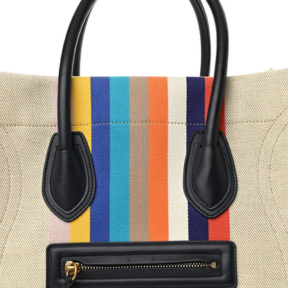 Celine Cotton Canvas Medium Phantom Luggage Multicolor 8 of 15