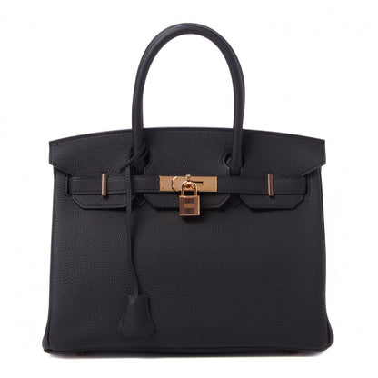 Hermes Togo Birkin 30 Black 1 of 37