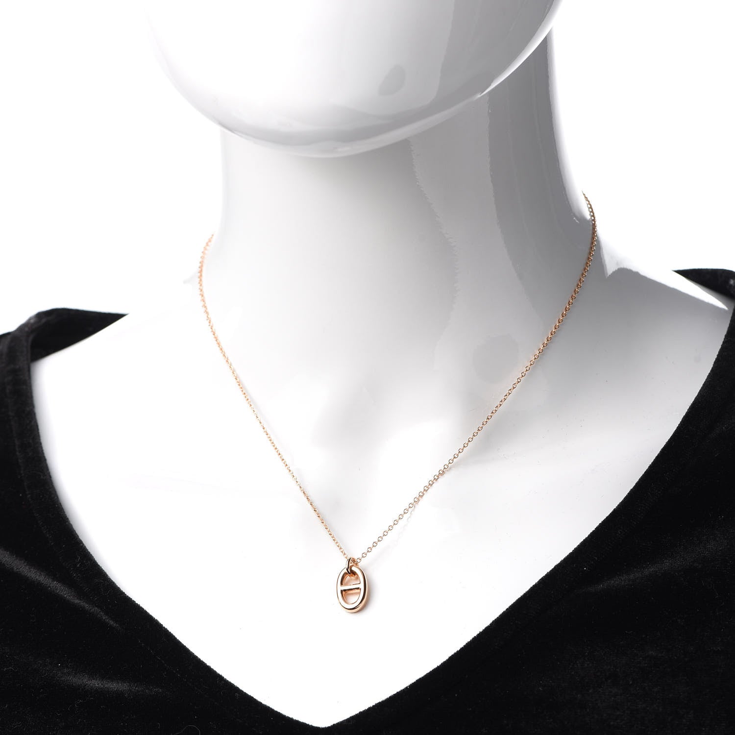 Hermes 18K Rose Gold PM Farandole Pendant Necklace 2 of 6