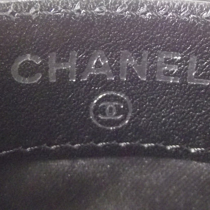 Chanel Patent Camellia Card Holder Black 7 of 9