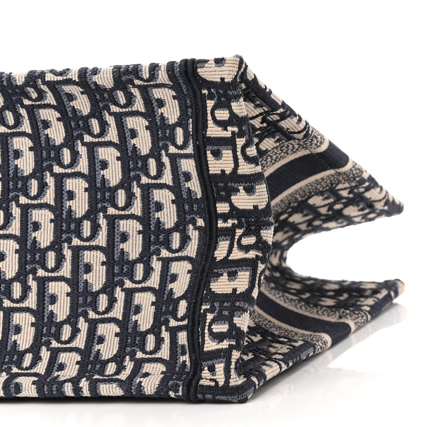 Oblique Medium Book Tote Blue Multicolor