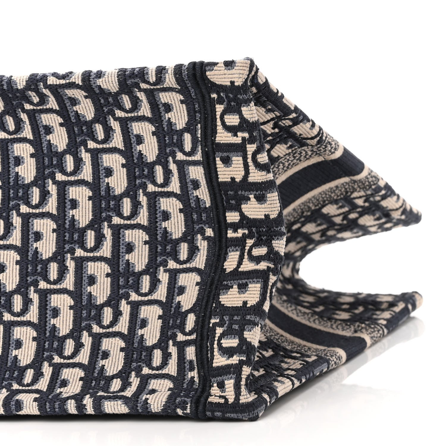 Christian Dior Oblique Medium Book Tote Blue Multicolor 10 of 10