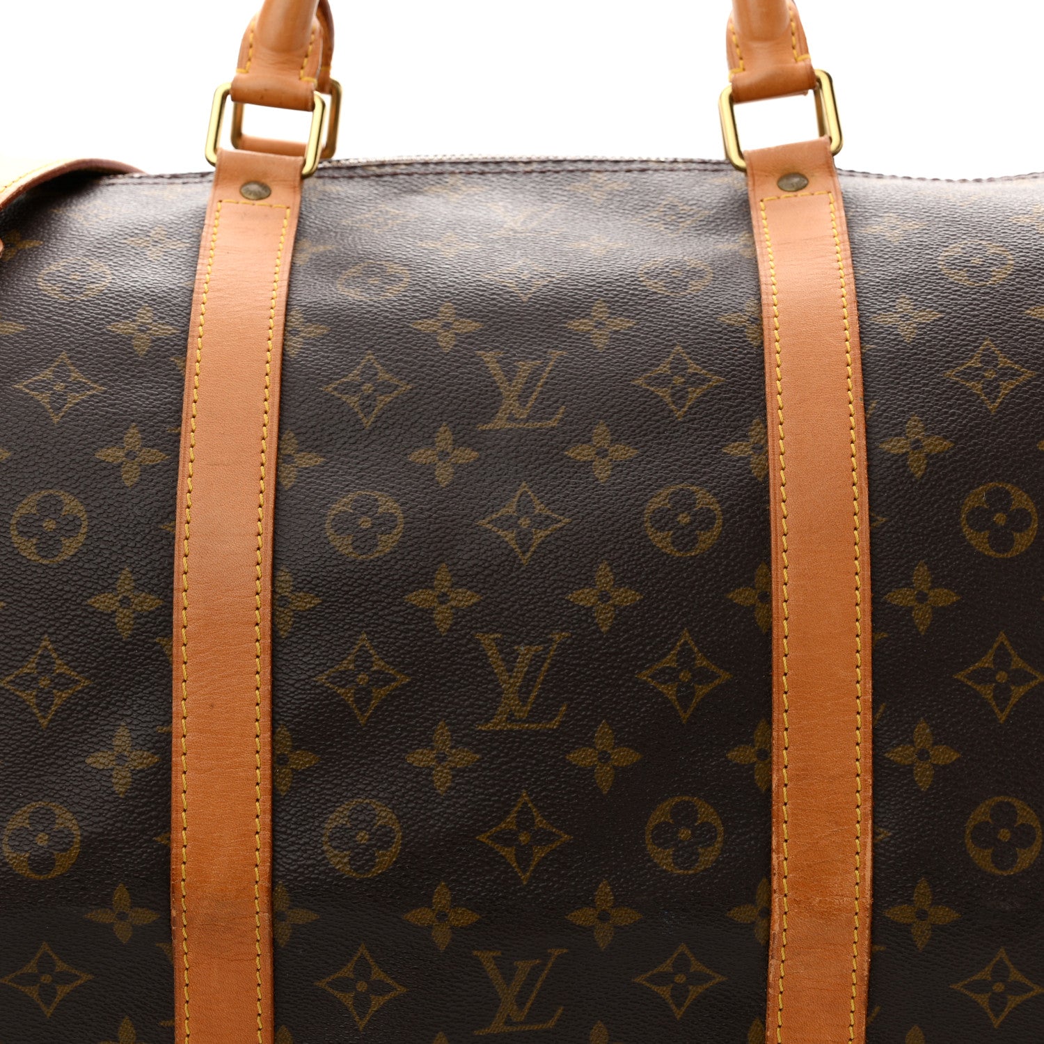 Louis Vuitton Monogram Keepall Bandouliere 60 13 of 26