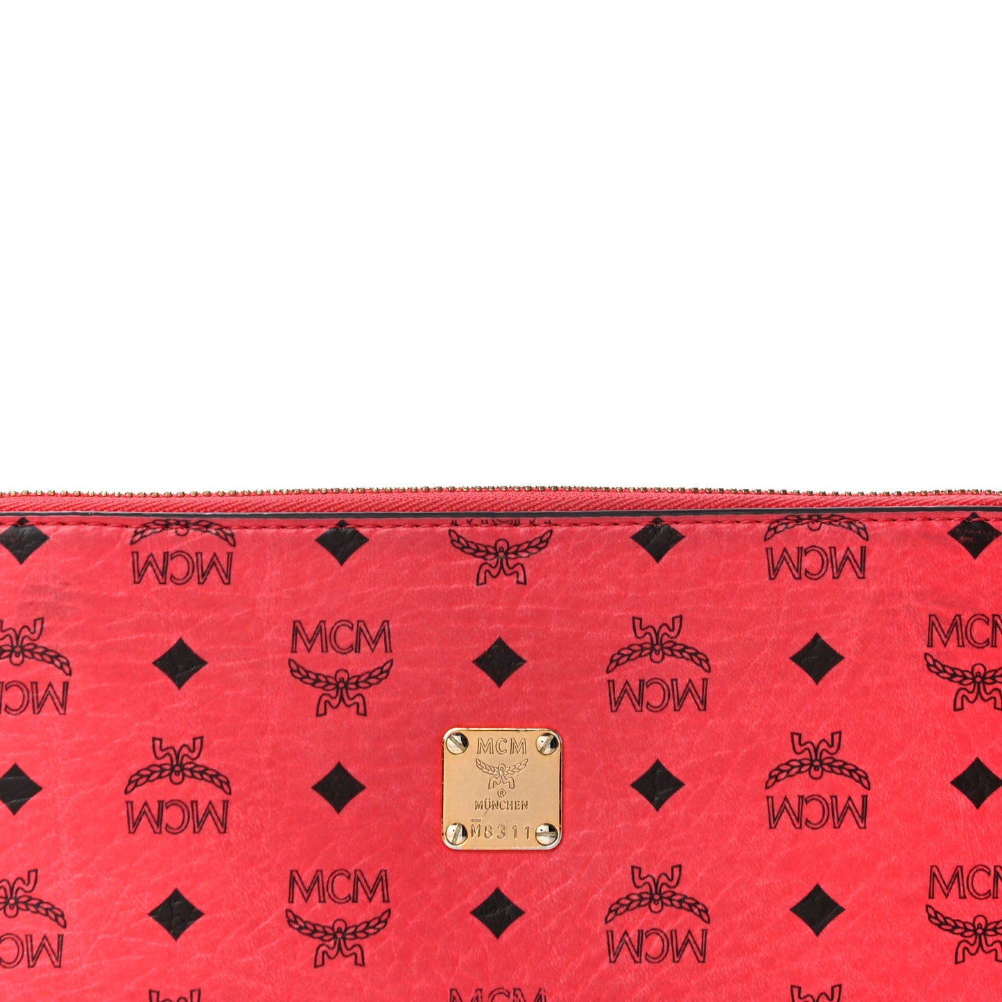 Visetos Large Zip Around Wristlet Wallet