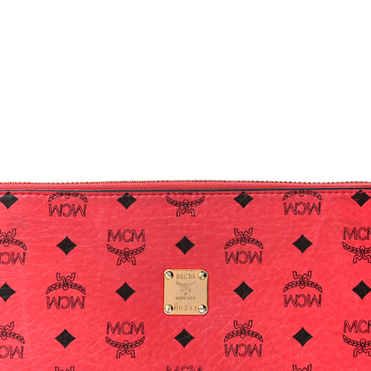MCM Visetos Large Zip Around Wristlet Wallet 7 of 15