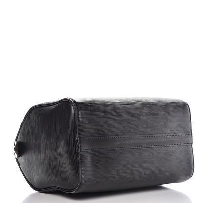 Louis Vuitton Epi Speedy 25 Black 4 of 15