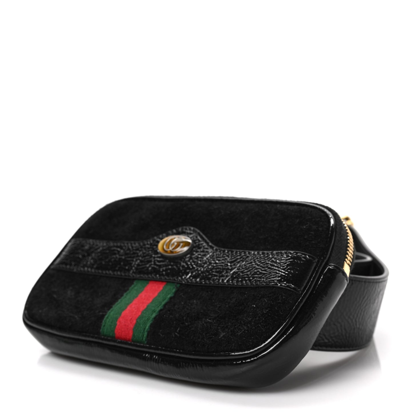 Grained Calfskin Ophidia Belted iPhone Case 80 32 80 32 Black