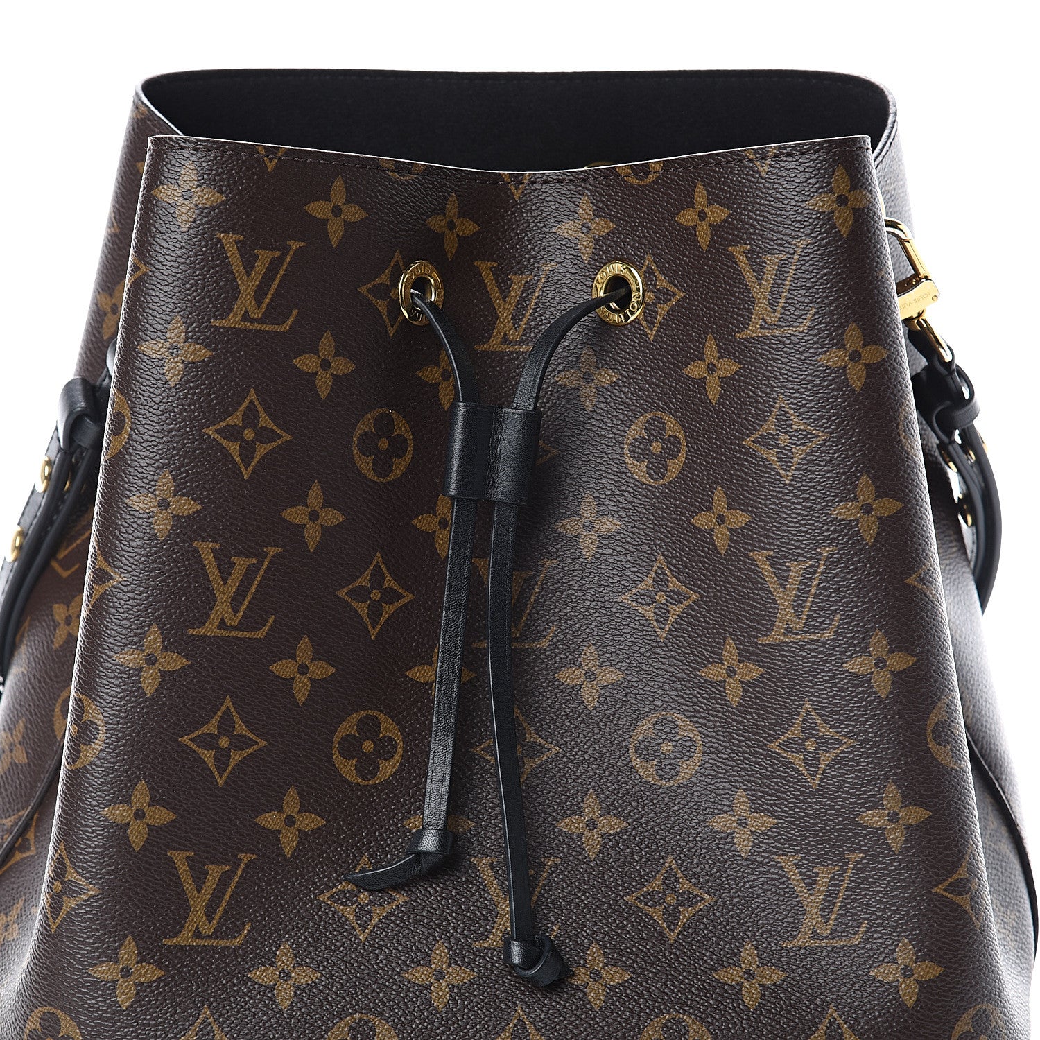 Louis Vuitton Monogram Neonoe MM Black 5 of 8