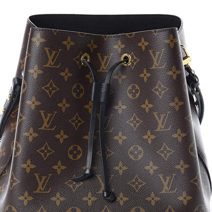 Louis Vuitton Monogram Neonoe MM Black 5 of 8