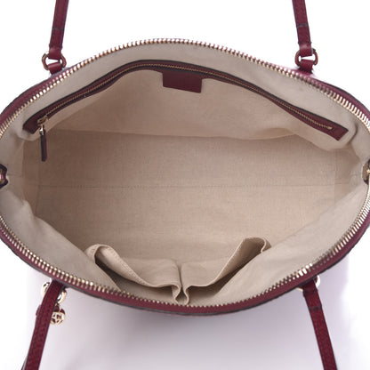 Gucci Guccissima Medium Bree Shoulder Bag Classic Ruby 5 of 11
