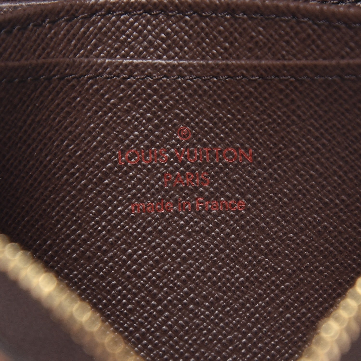 Louis Vuitton Damier Ebene Zippy Coin Purse 6 of 7