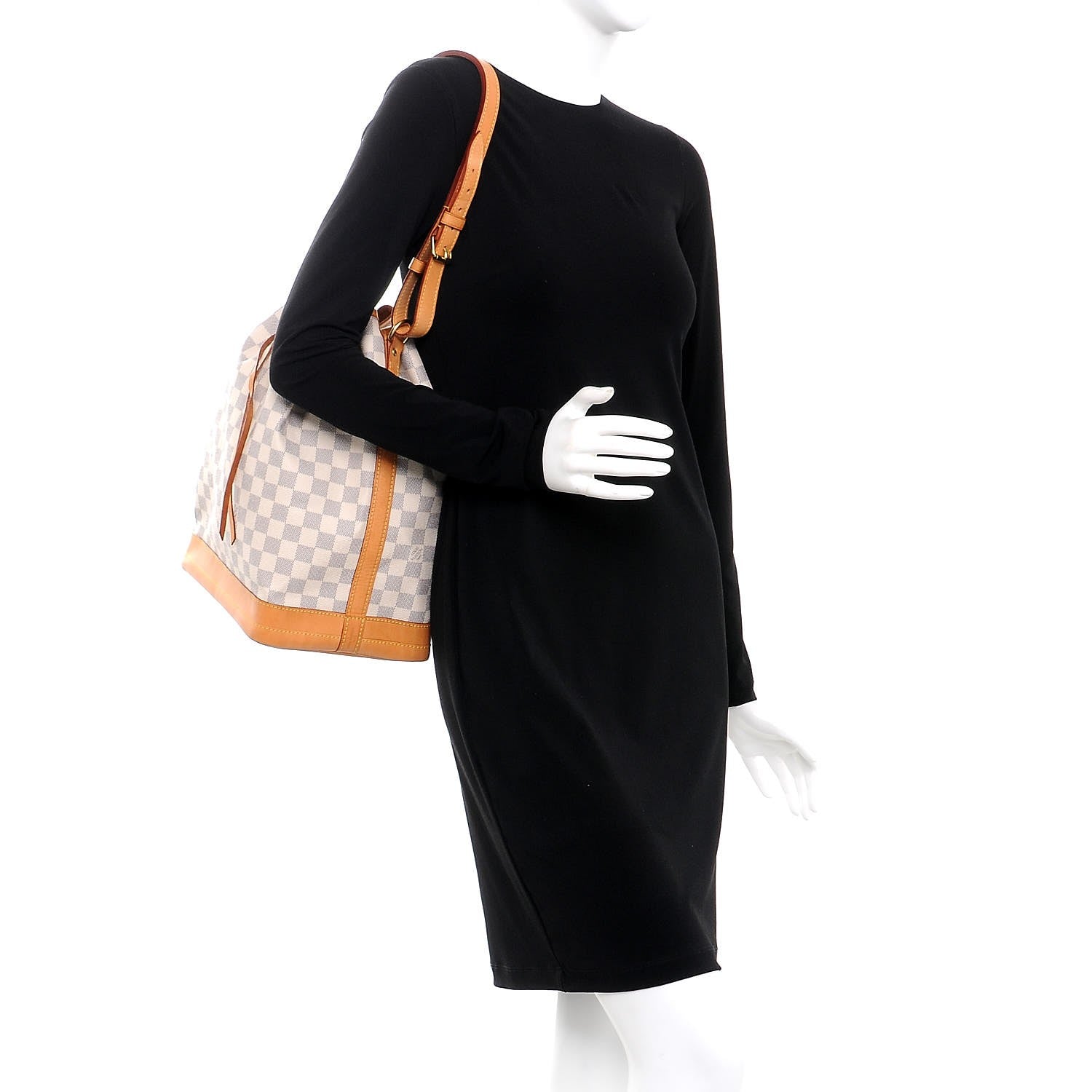 Louis Vuitton Damier Azur Noe 2 of 12