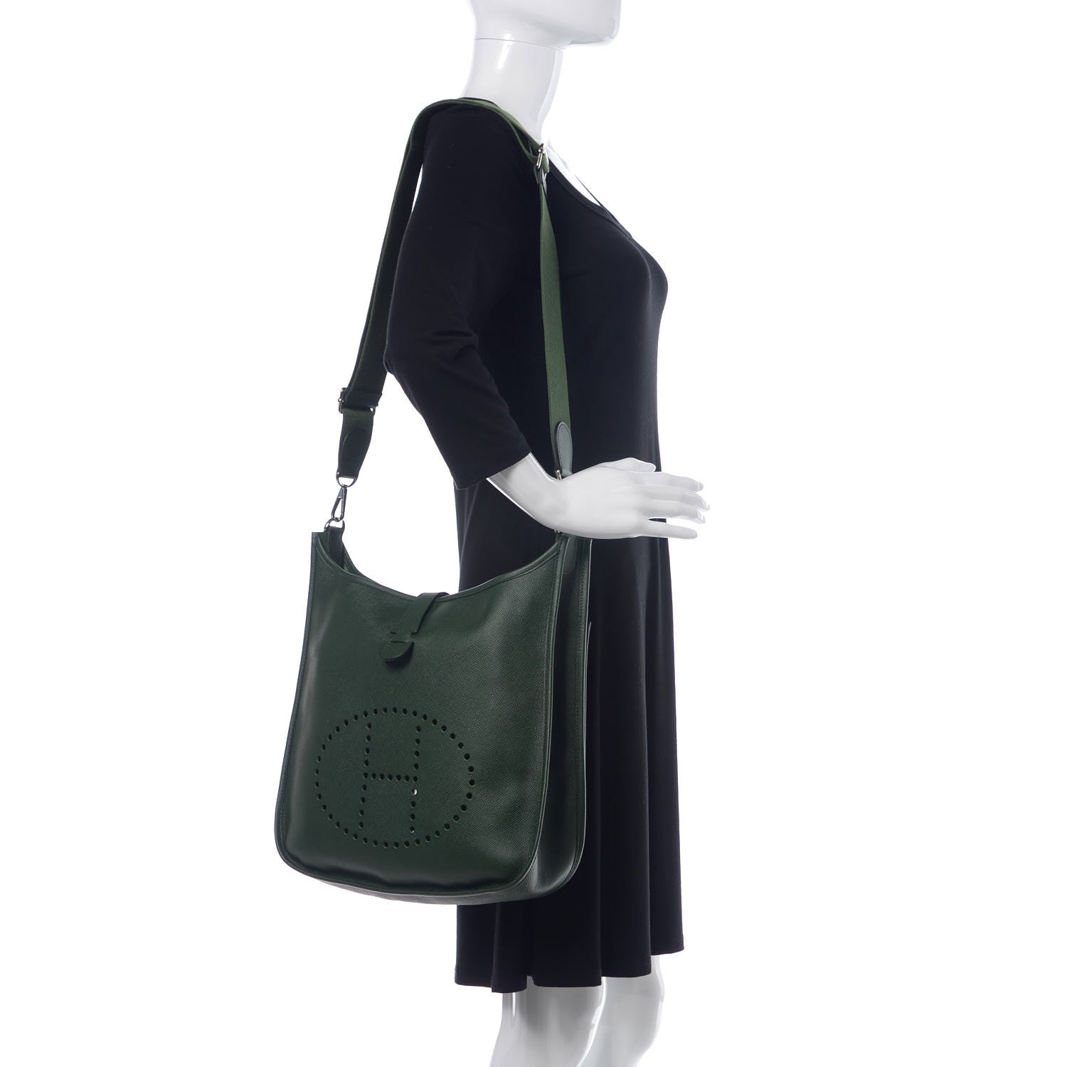 Hermes Epsom Evelyne III GM Vert Anglais 2 of 10