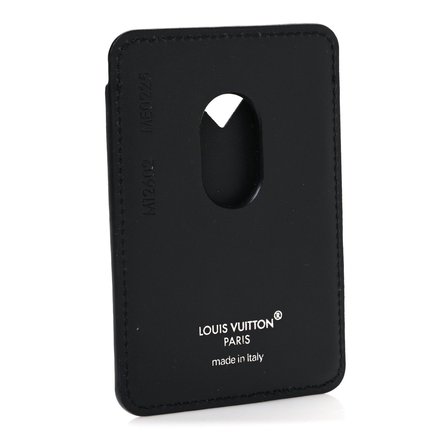 Monogram Eclipse Magnetic Card Holder Black
