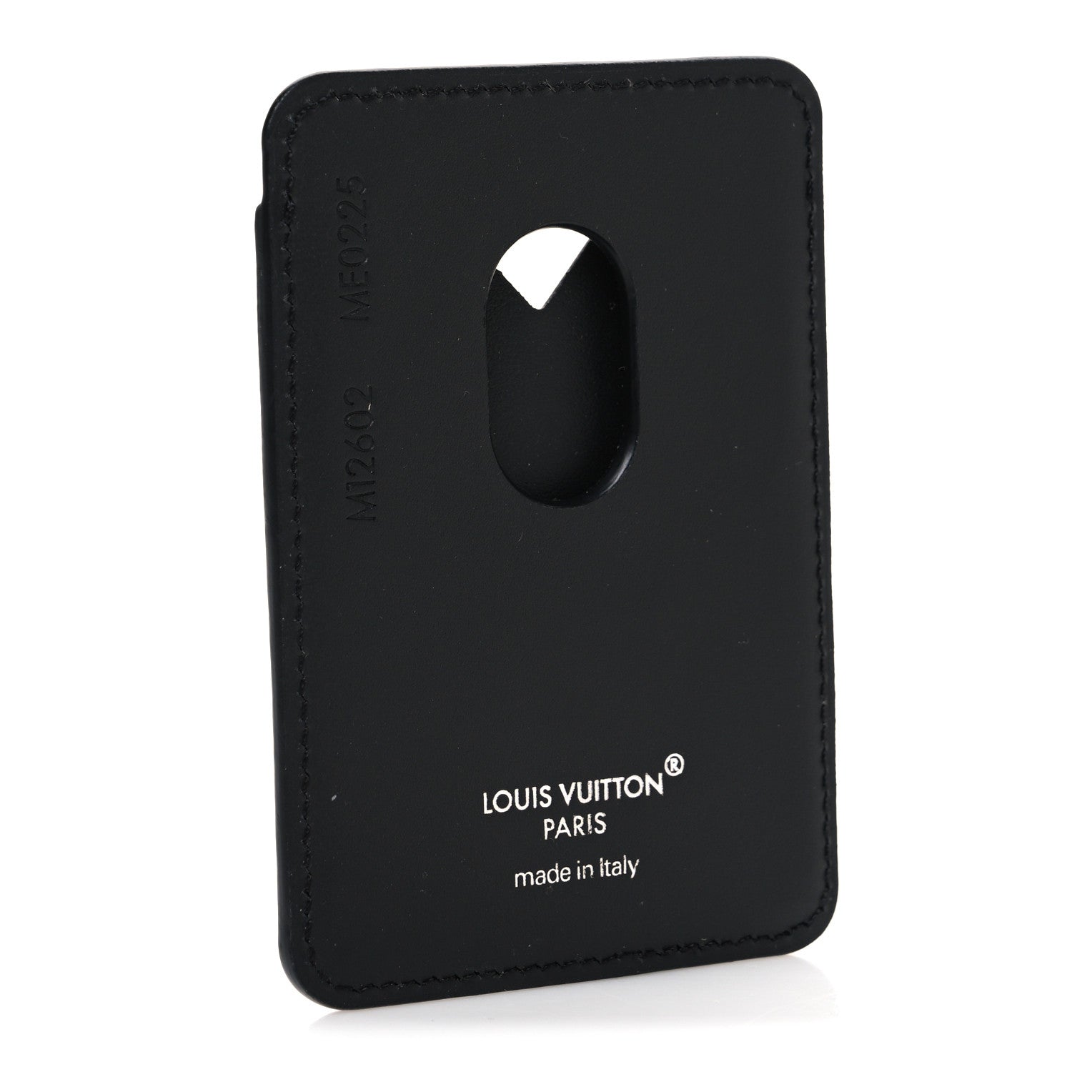 Louis Vuitton Monogram Eclipse Magnetic Card Holder Black 3 of 7