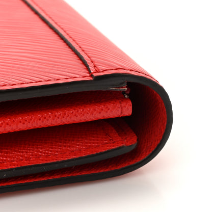 Louis Vuitton Epi Twist Wallet Coquelicot 11 of 13
