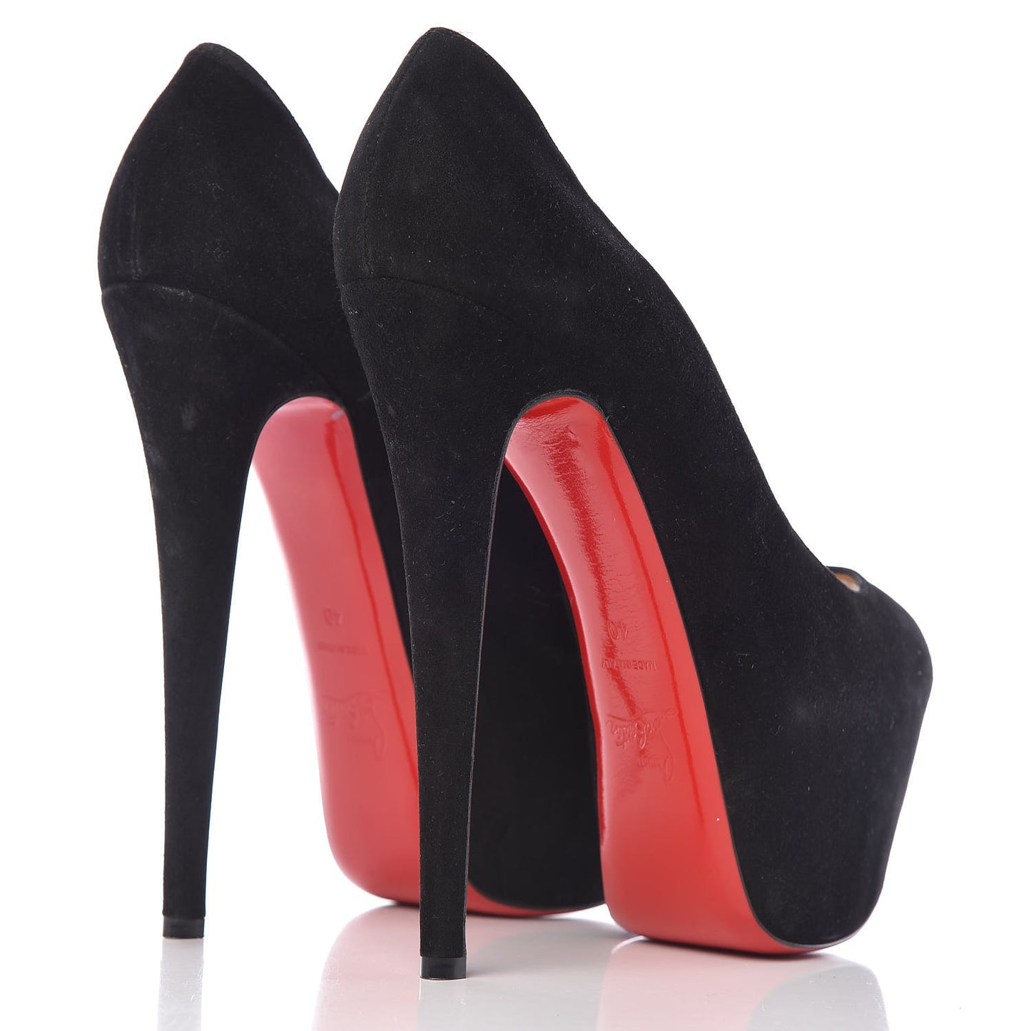 Veau Velours Highness 160 Pumps 40 Black