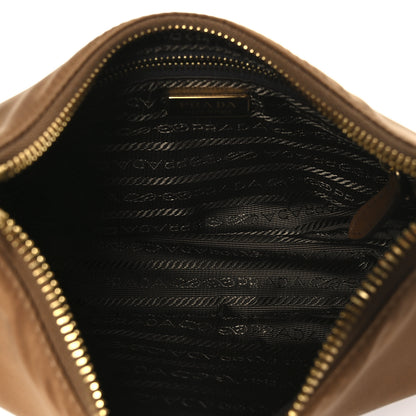 Prada Re-Nylon Saffiano Mini Re-Edition 2005 Bag Brandy 5 of 9