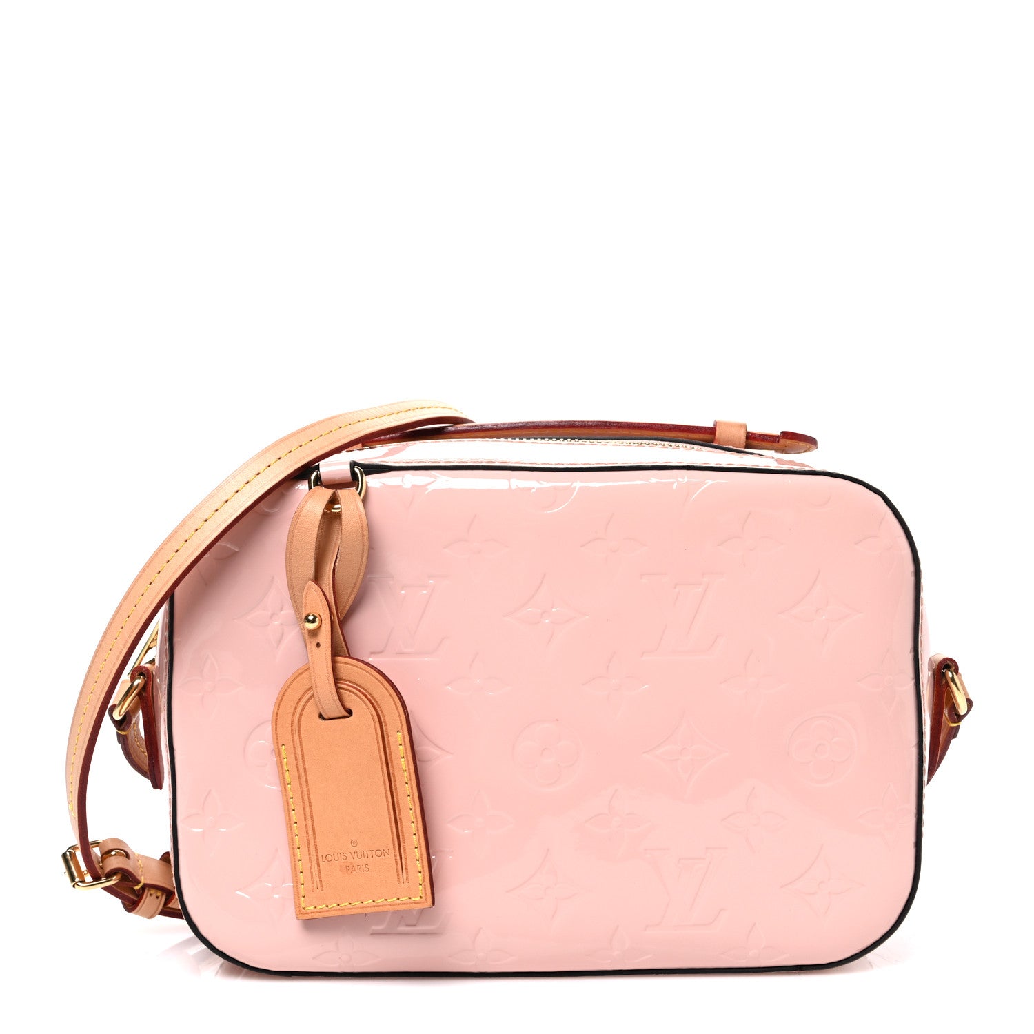 Louis Vuitton Vernis Santa Monica Rose Ballerine 1 of 11