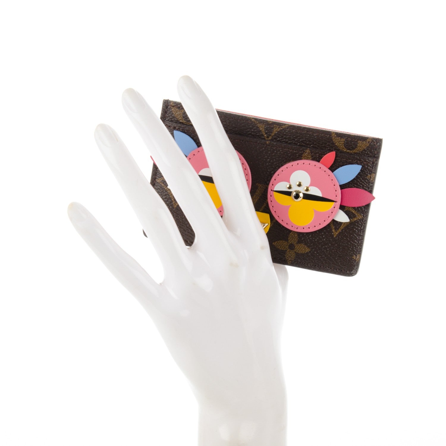 Louis Vuitton Monogram Lovely Birds Card Holder 2 of 7