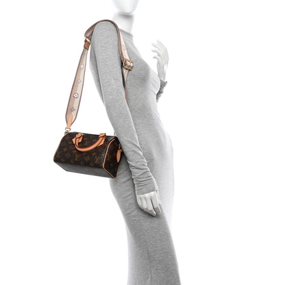 Louis Vuitton Monogram Speedy Bandouliere 20 Beige 2 of 10