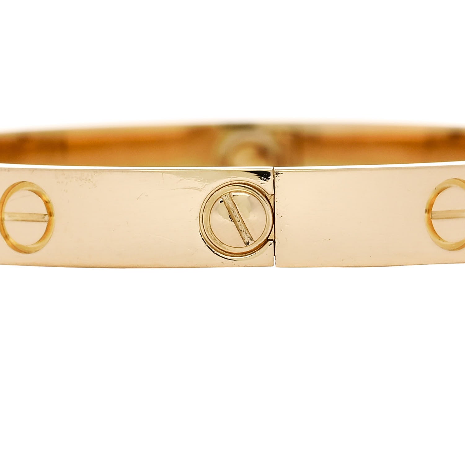 Cartier 18K Yellow Gold Love Bracelet 16 4 of 8