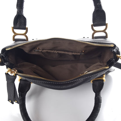 Chloe Calfskin Medium Marcie Satchel Black 5 of 7