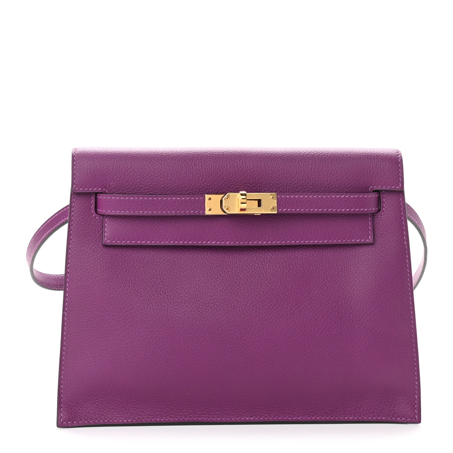 Hermes Evercolor Kelly Danse II Belt Bag Anemone 1 of 12