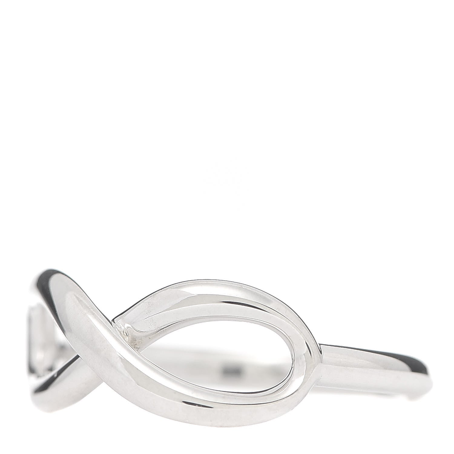 Tiffany Sterling Silver Infinity Ring 54 7 3 of 5