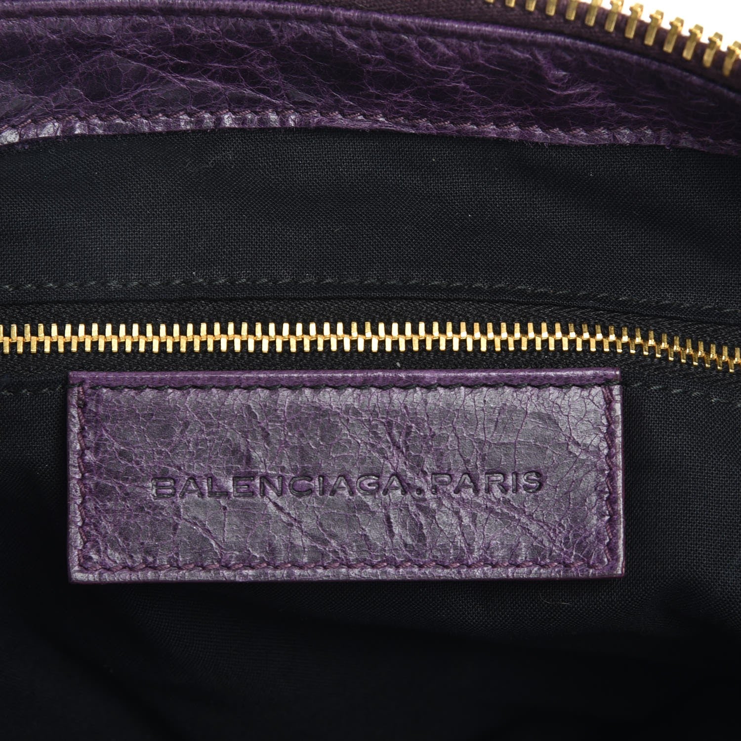 Balenciaga Agneau Giant 21 Gold Hardware Work Raisin 6 of 8
