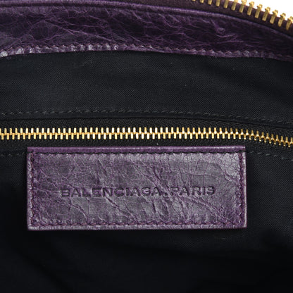 Balenciaga Agneau Giant 21 Gold Hardware Work Raisin 6 of 8