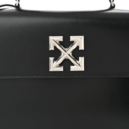 Off-White Calfskin 2.8 Jitney Bag Black 7 of 9