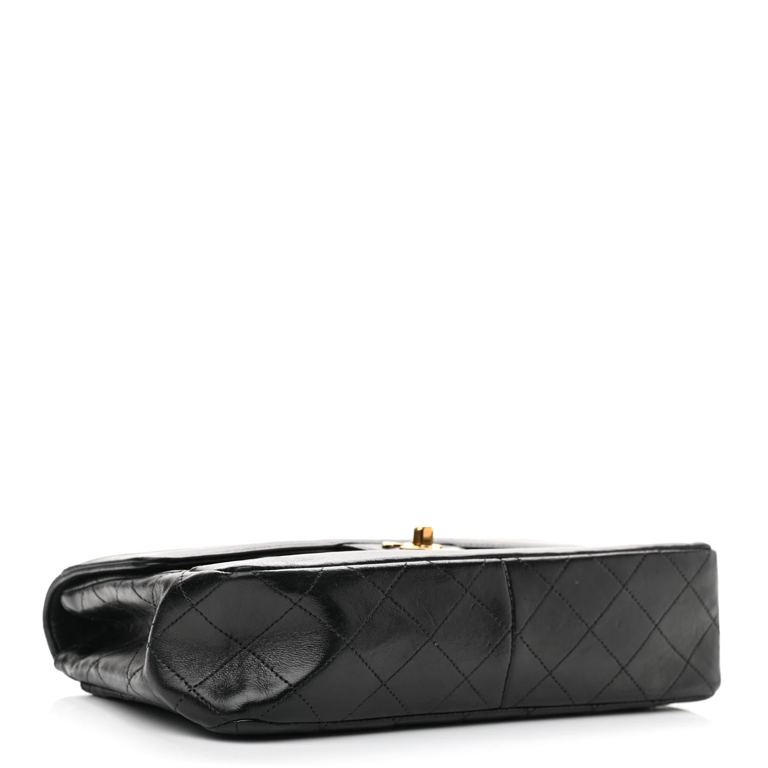 Chanel Lambskin Quilted Small Single Flap Black 4 of 12