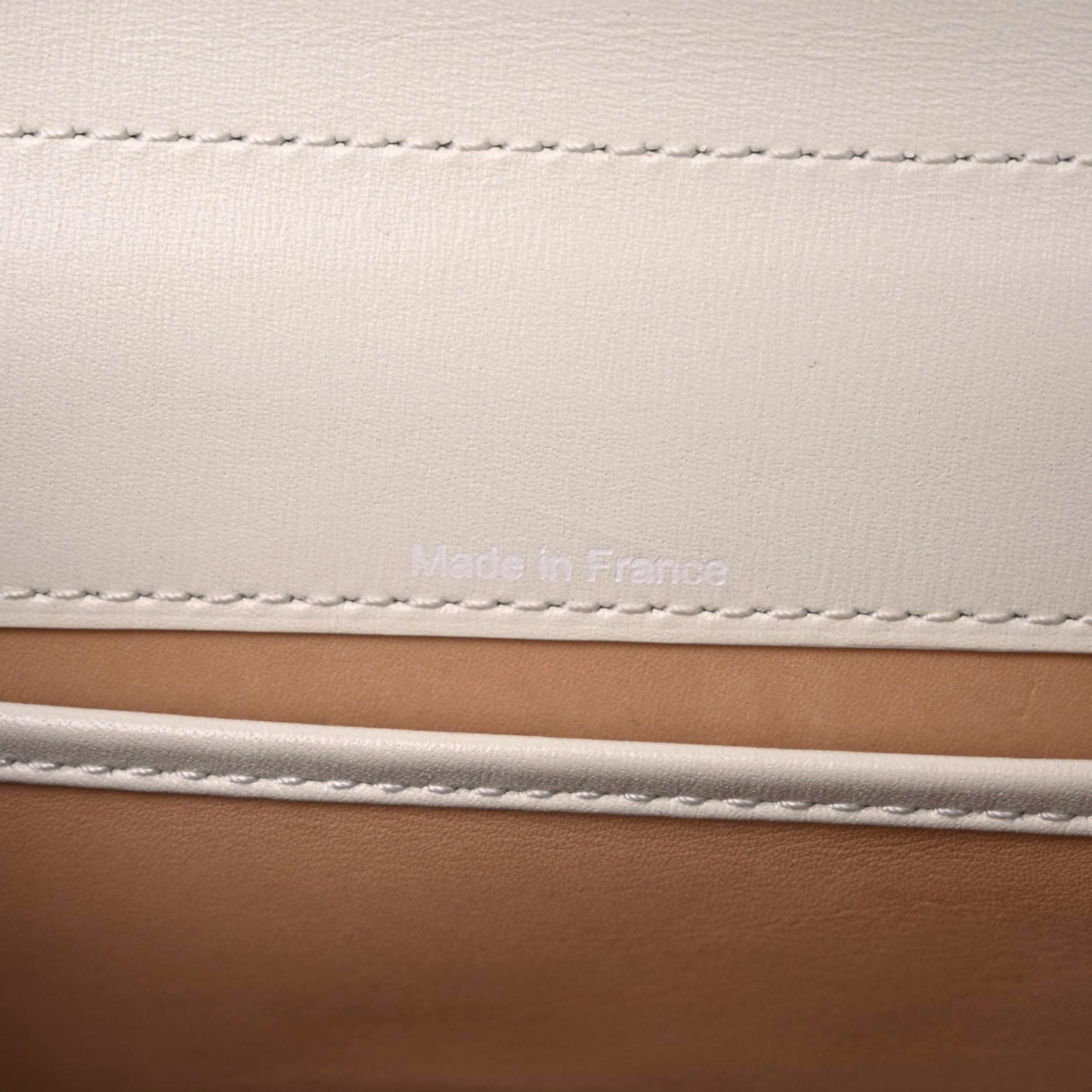 Calfskin Mini Brillant Satchel Ivory