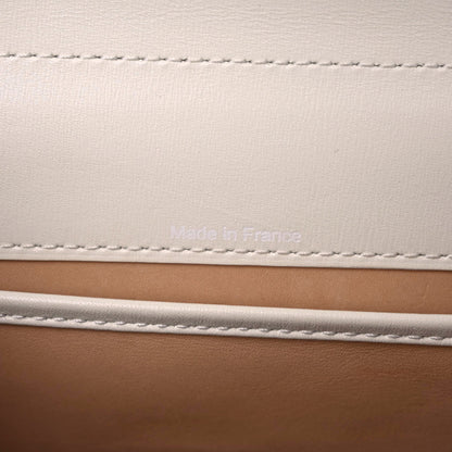 Delvaux Calfskin Mini Brillant Satchel Ivory 14 of 18