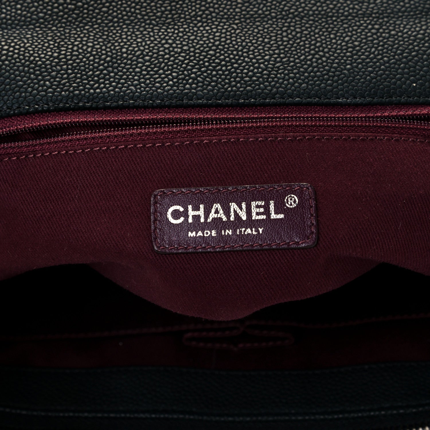 Chanel Iridescent Grained Calfskin Quilted Globe Trotter Vanity Case Black 6 of 12