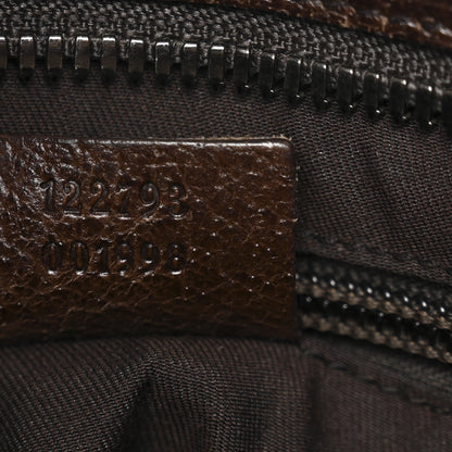 Gucci Monogram Flat Messenger Bag Dark Brown 7 of 14