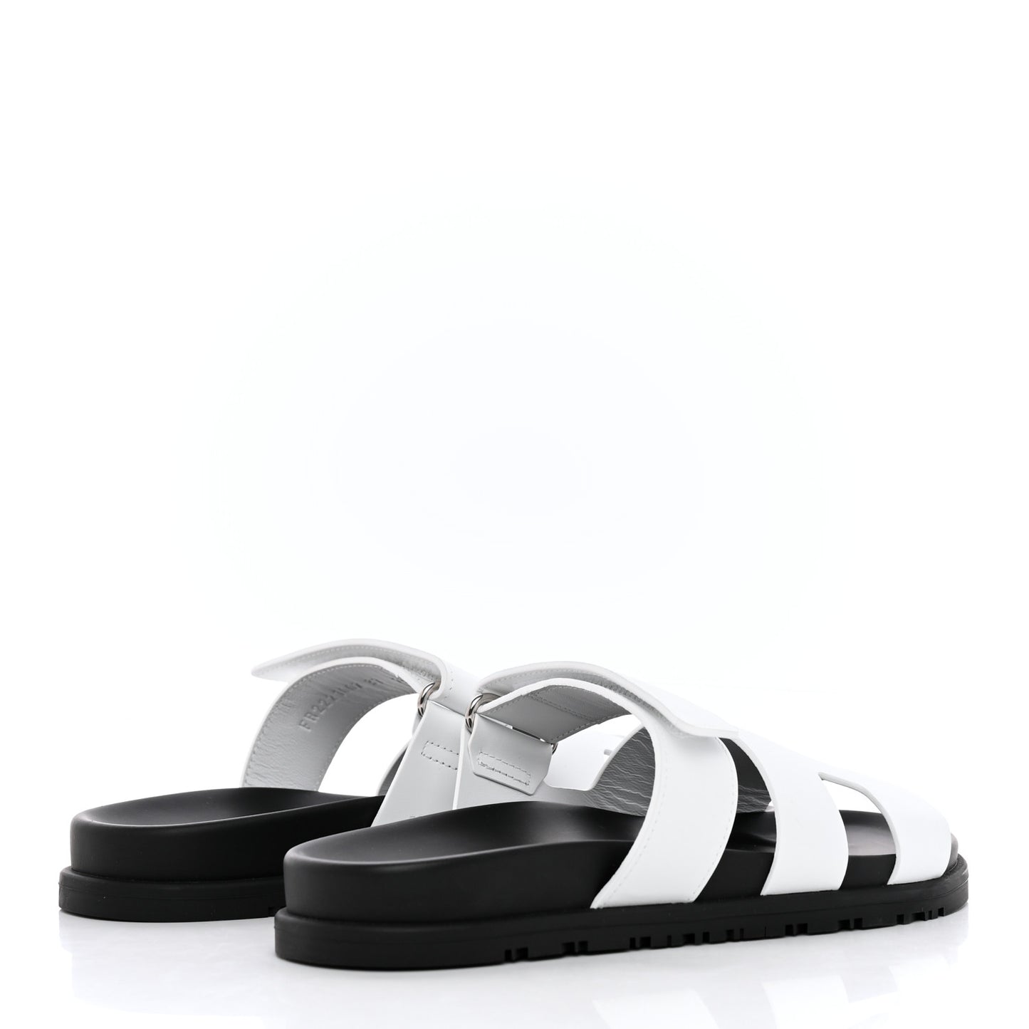 Calfskin Womens Chypre Sandals 37 White