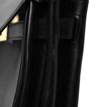 Hermes Box Kelly Retourne 28 Black 17 of 18