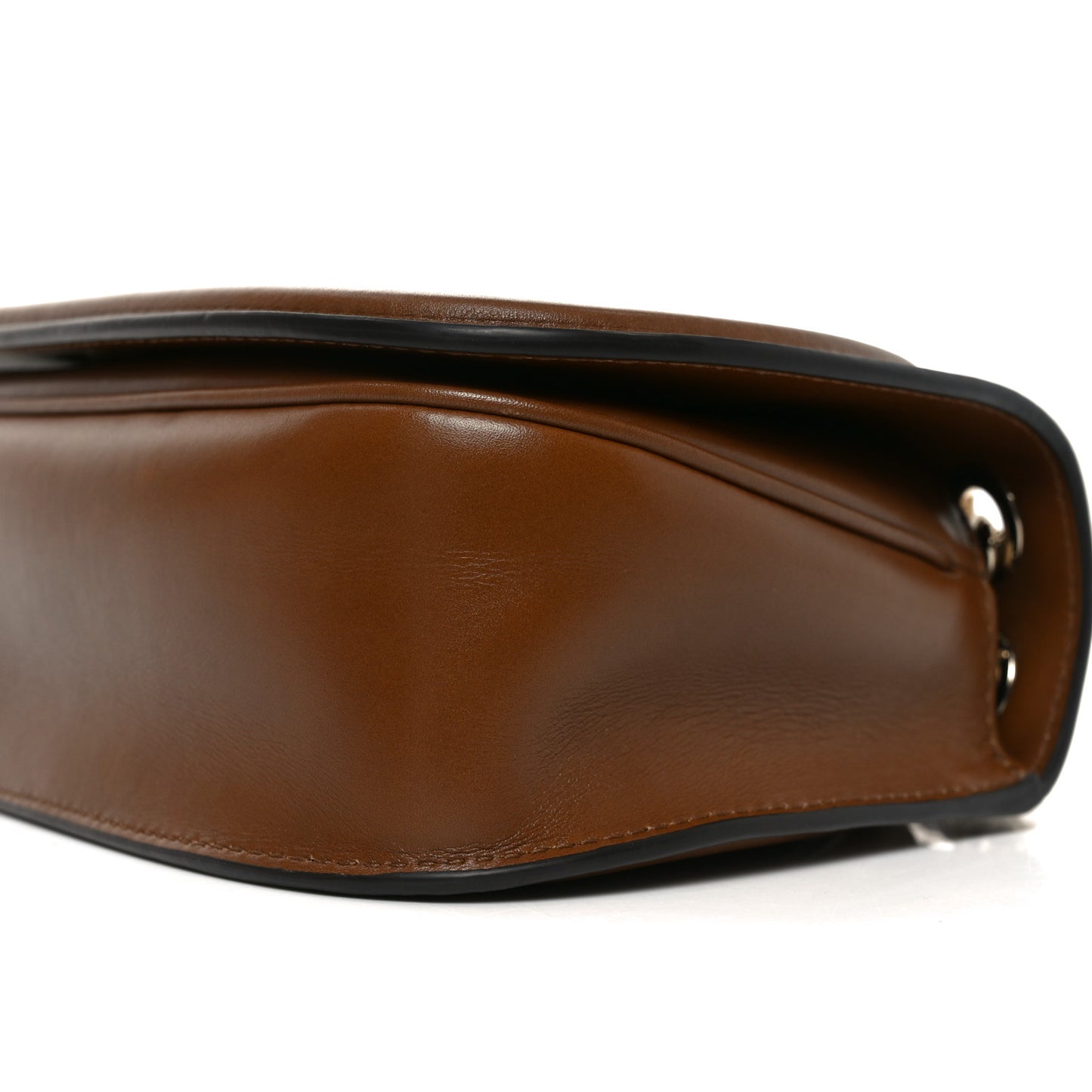 Suede Calfskin Blondie Medium Shoulder Bag Light Brown