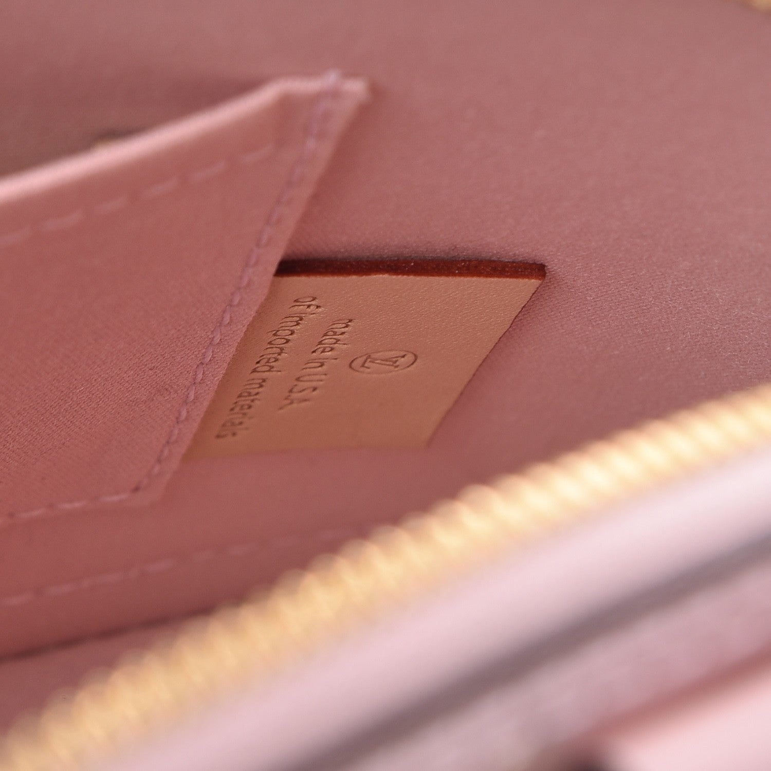 Louis Vuitton Vernis Alma BB Rose Ballerine 7 of 9
