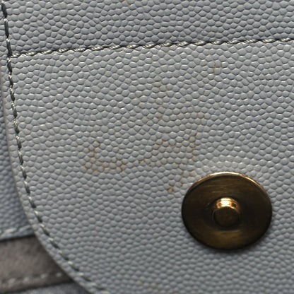 Chanel Caviar Studded Small Deauville Tote Grey 13 of 14