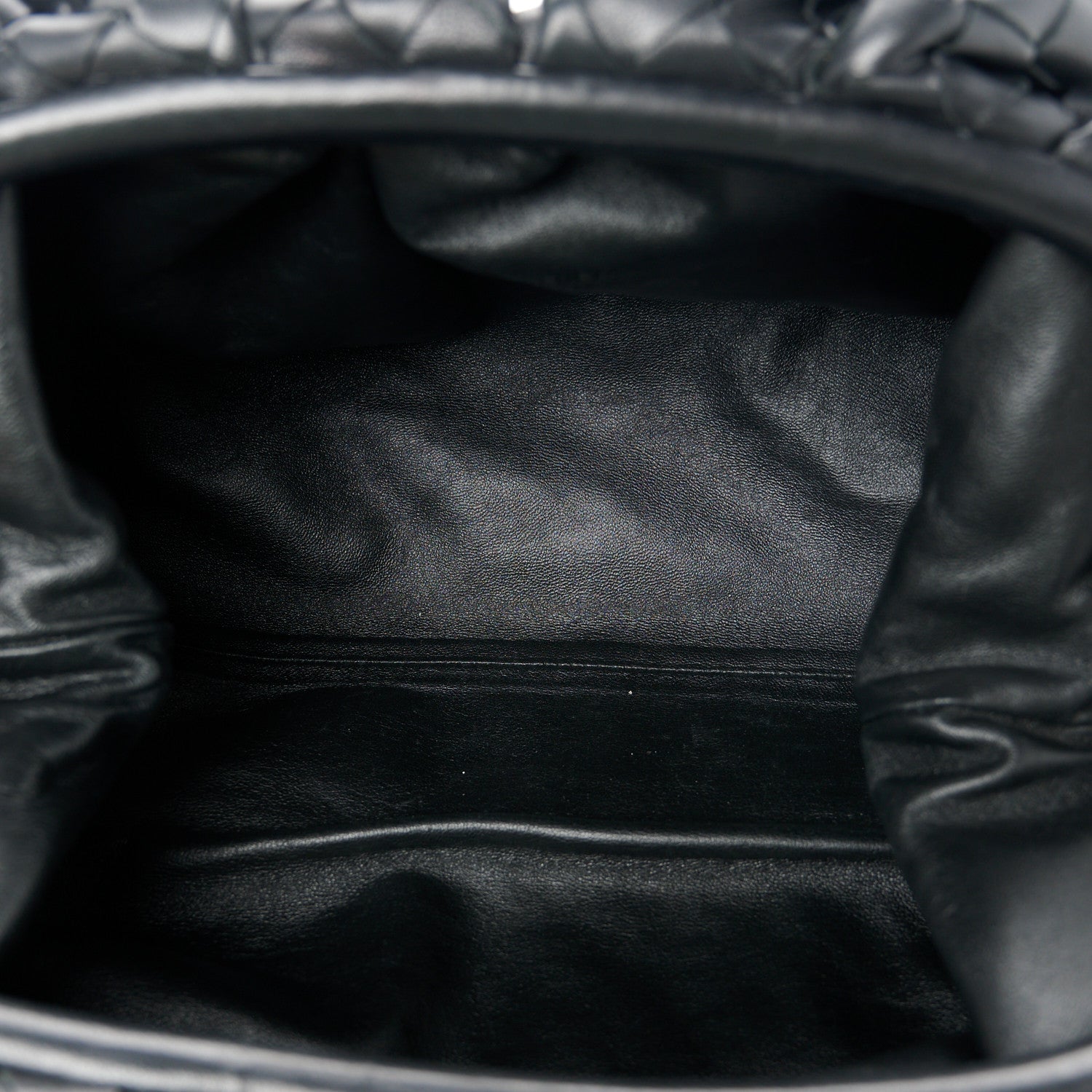 Bottega Veneta Nappa Maxi Intreccio The Pouch Oversized Clutch Black 5 of 11