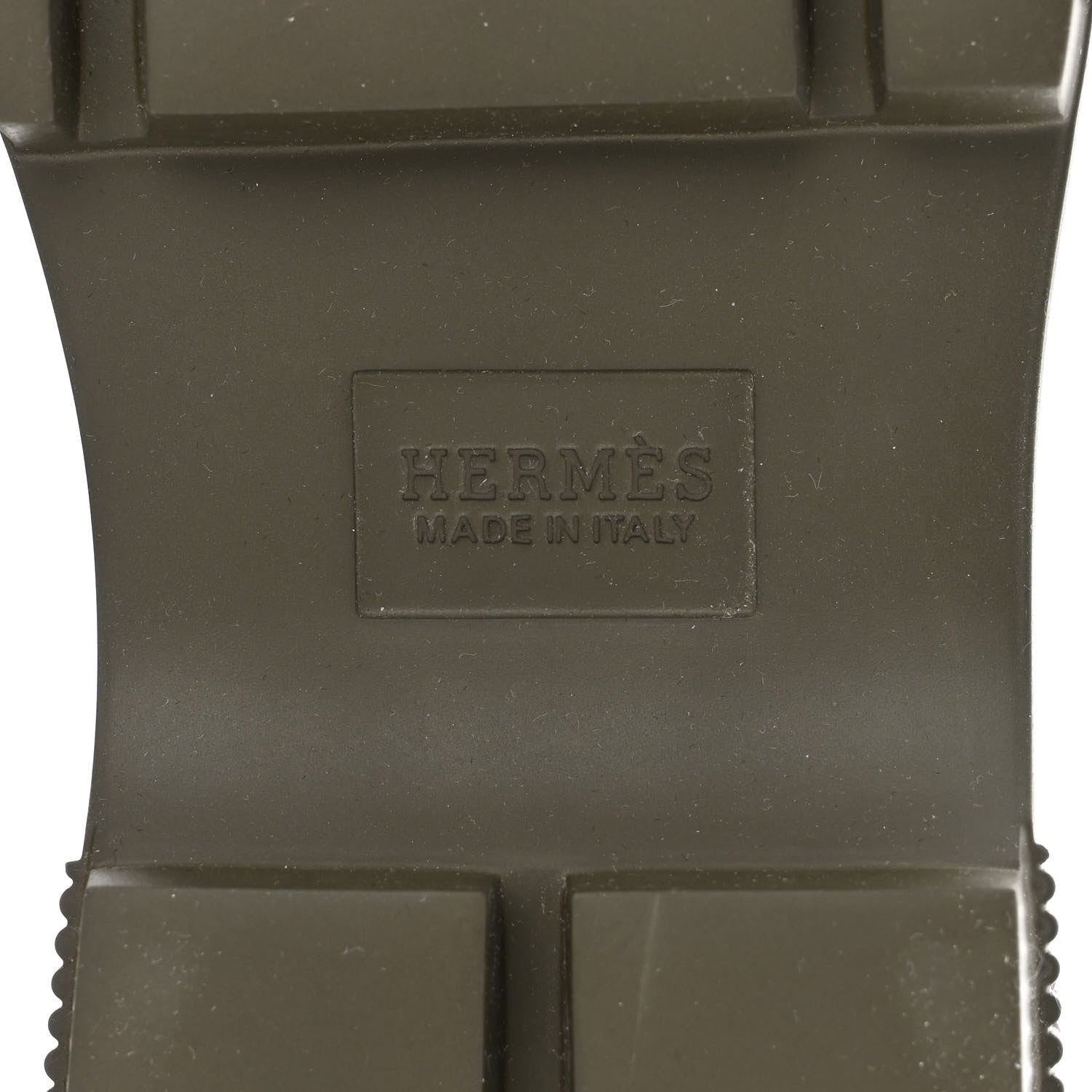 Hermes Calfskin Parachute Fresh Ankle Boots 37 Khaki 6 of 9