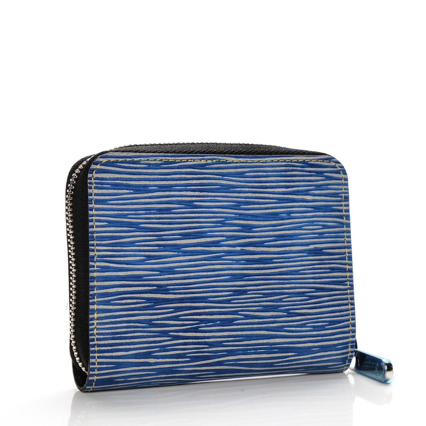 Epi Zippy Coin Purse Denim Light