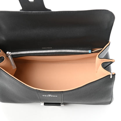 Delvaux Calfskin Mini Brillant East West Satchel Black 5 of 9
